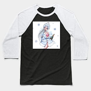 Snow Maiden Baseball T-Shirt